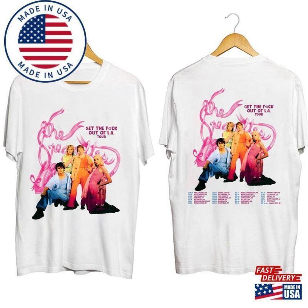 Regrettes Get F Ck Of LA Tour Fan Unisex T-Shirt